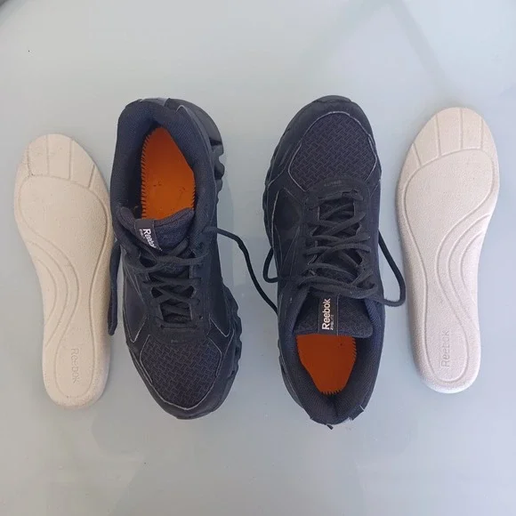 Reebok ZigLite Mens Running Shoes Size 9.5 Black ZigTech V46946 Sneaker - Picture 9 of 11